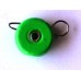 Вантаж вухатий для риболовлі, таблетка (ексцентрик) колір Silvereyes Green Apple, 10шт в уп., вага 5г
